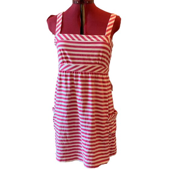 AMERICAN eagle outfitters - Summer dress - pink white stripes - medium - Picture 1 of 13